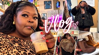 VLOG | NEW FALL Outfits | Plus Size Haul | Shopping In-Store | New Coffee Spot | Joy Amor
