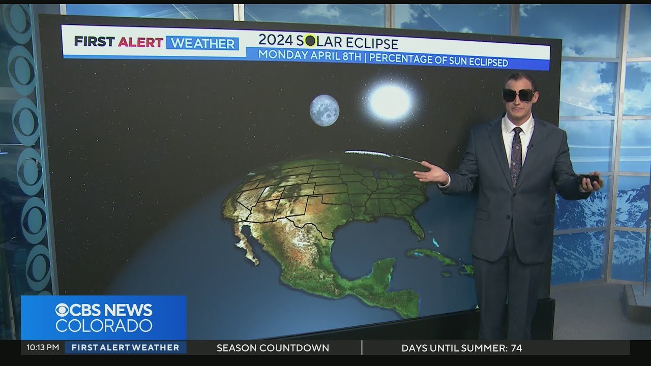 Breaking down the solar eclipse forecast in Colorado - YouTube