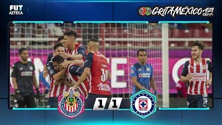 Chivas 1-1 Cruz Azul | Resumen | Jornada 15 | Liga BBVA MX