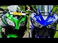 Yamaha R3 ABS vs Ninja 300 ABS Comparo Which is Better #Bikes@Dinos