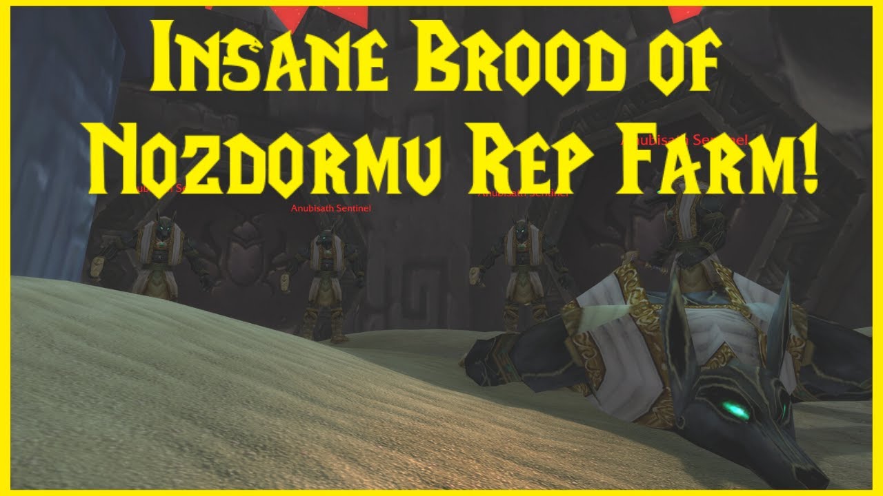 Classic WoW Insane Brood of Nozdormu Rep Farm! YouTube