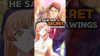 She Ran to Hide Her Drawings… and Walked Into Him 😳#manhwarecap #recapmanhwa #manhwareview #manga