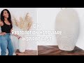 DIY RESTORATION HARDWARE STONE VASE