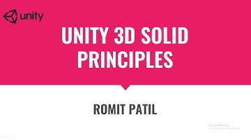 Solid Principles In Unity 3D 2020