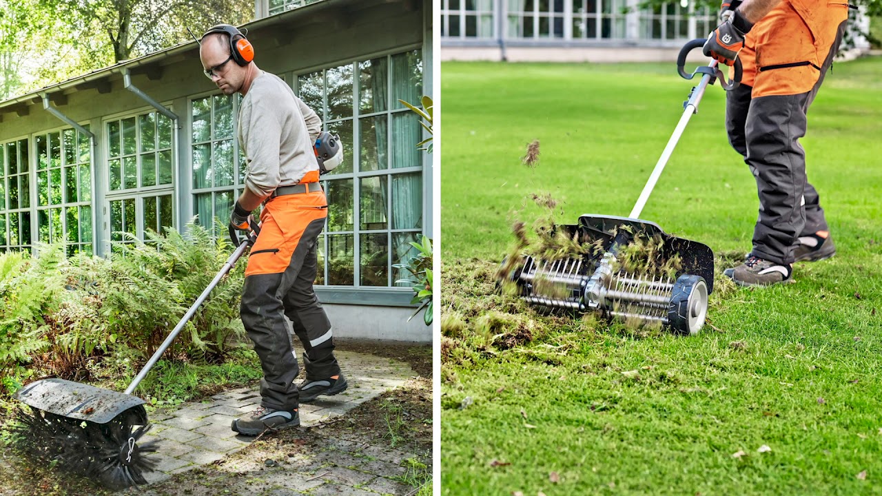 husqvarna gas trimmer attachments