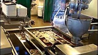 Krispy Kreme Donut Factory - Chocolate glaze donuts