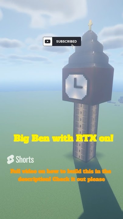 how-does-big-ben-look-with-rtx-scottfrenzel-minecraft-rtx-memes
