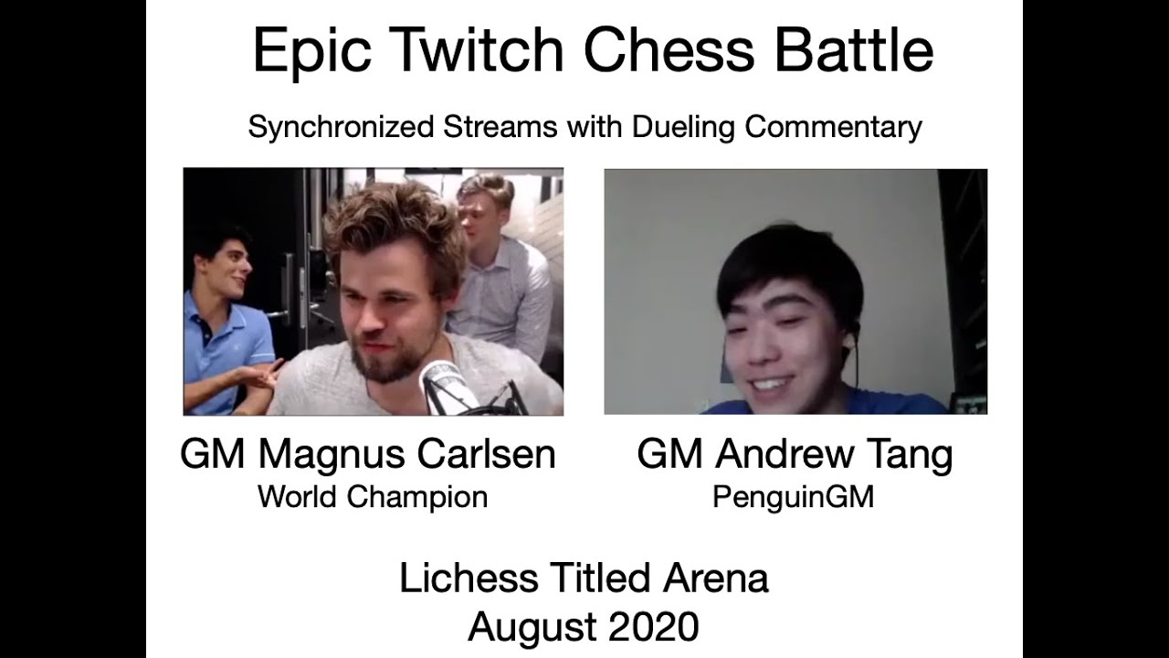 catching up with my lovely viewers @ lichess.org - penguingm1 on