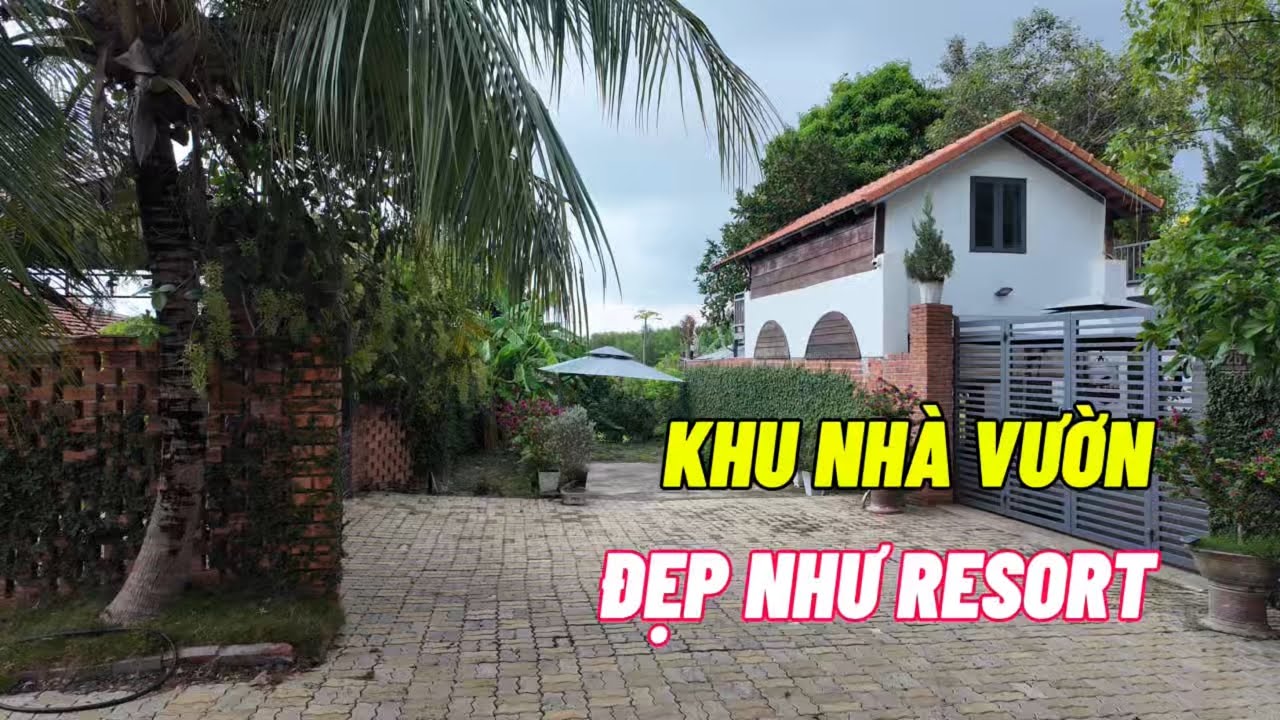 Khu Nhà Vườn Đẹp Như Resort Gần Biển Hồ Tràm Bà Rịa Vũng Tàu Cần Bán 3.25 Tỉ