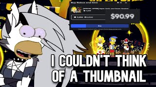 this game keeps getting worse | Sonic Speed Simulator