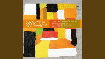 Concerto for String Orchestra: II. Andante