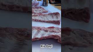 Any day you are prepping ribs is a good day ￼