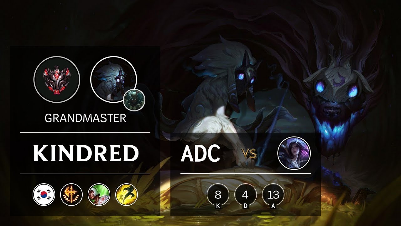 Kindred ADC vs Kai'Sa - KR Grandmaster Patch 9.18