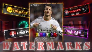 Top 10 Premium Watermarks For Alight Motion Preset