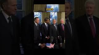 All 5 Living U.S. Presidents Meet — Power, Legacy & Transition 🇺🇸 #worldleaders #politics #obama