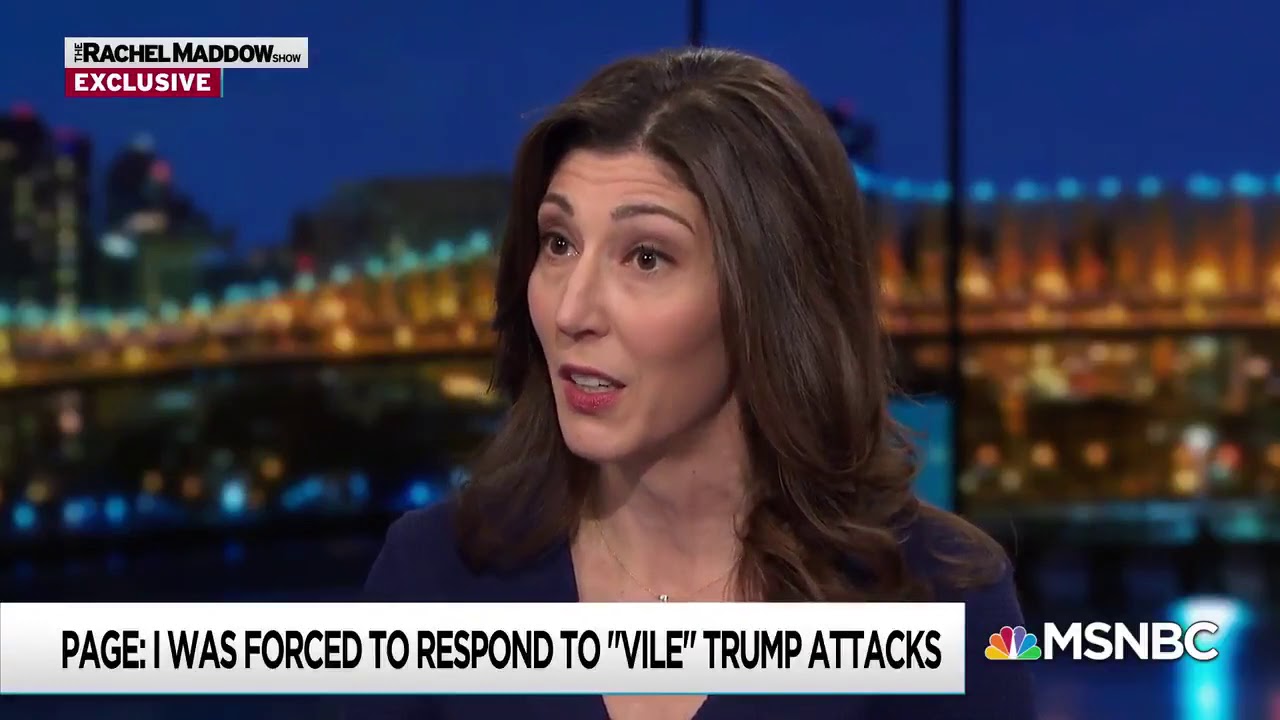 Lisa Page: Public Release Of My Text Messages Was "A Useful Foil ...