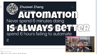 Automation is always better - funny programming meme review 2021 clip