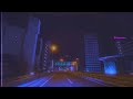 ☔️ [lofi] Driving Silently Alone on a Gentle Rainy Highway 😴 for Study, Work, Sleep + VHS 90s visual