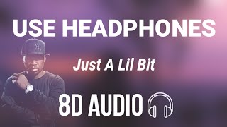 50 Cent - Just A Lil Bit (8D AUDIO) 🎧