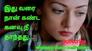 Ithu varai naan kanda kanavi nee thanthathu || இது வரை நான் கண்ட கனவு நீ தந்தது||