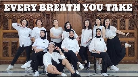 EVERY BREATH YOU TAKE  - line Dance demo by BDB class