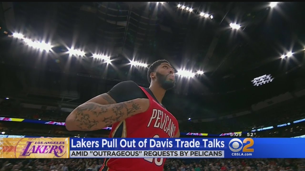 Pelicans' Davis scratched vs. James-less Lakers