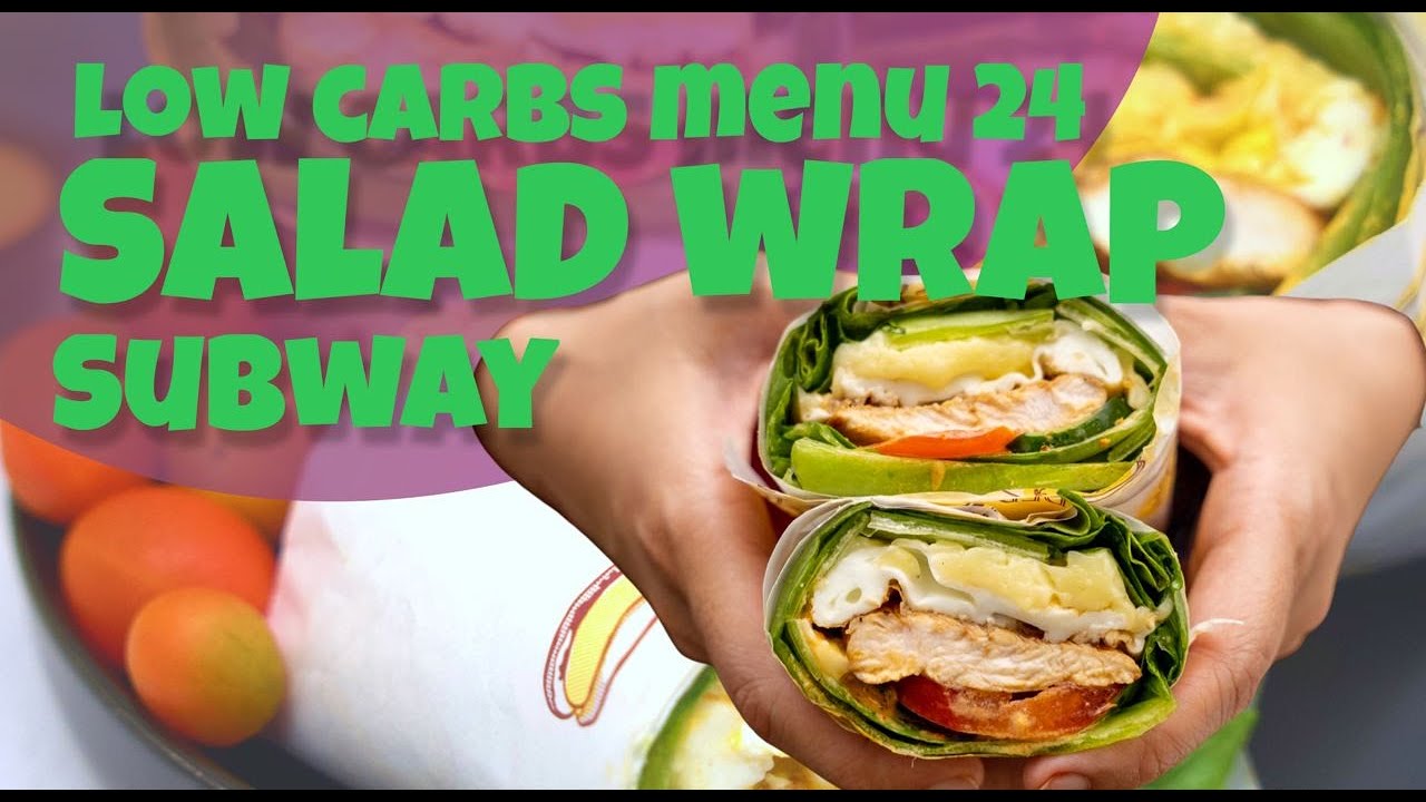 LOW CARB MENU 24 : SALAD WRAP ALA SUBWAY + KETO FRIENDLY + ADDA UWAIS