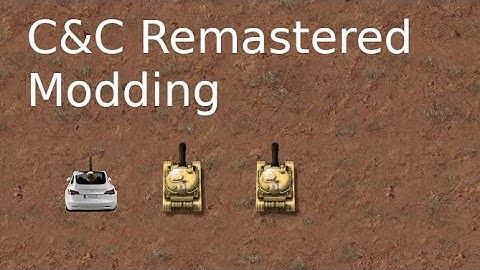 C&C Modding Tutorial - C&C Remastered - basic asset replacement and mod setup guide