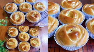 Gak pernah bosan dengan ROTI MANIS! | Variasi  bentuk roti manis yang cantik ala @dapurnaufa
