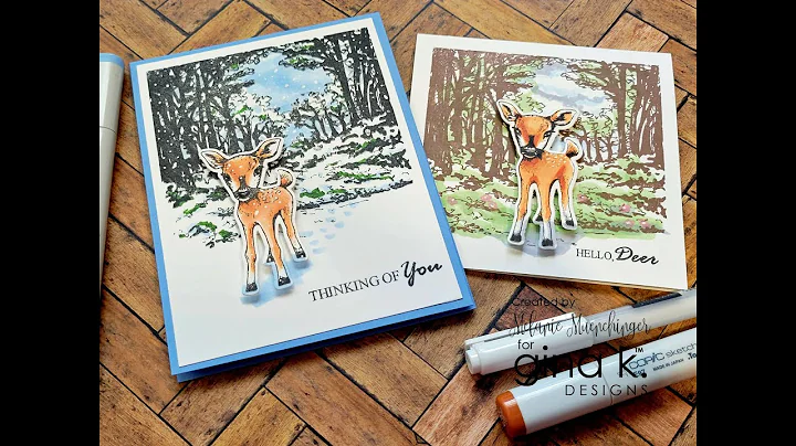 Simple Seasonal Coloring for Beautiful Forest Stam...