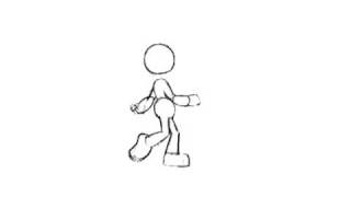 2D Double Bounce Walkcycle Trial