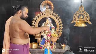 Today ayyappa Swami abhishekam Puja harati Om Sri swamiye Sharanam ayyappa 🚩🛕