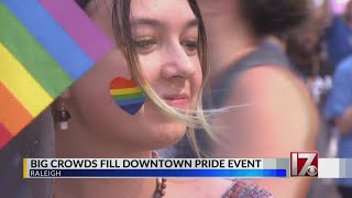 75,000 people celebrate return of Raleigh Pride, festival organizers estimate