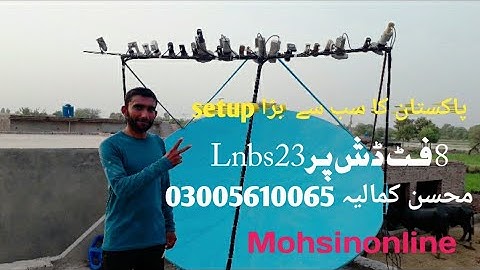 badarsat 26° on 3 ft dish full channels scanning all MBC channels are working .