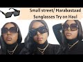 Small street/ Marabastaad affordable Sunglasses try on haul|ft Refera Trading|South African YouTuber