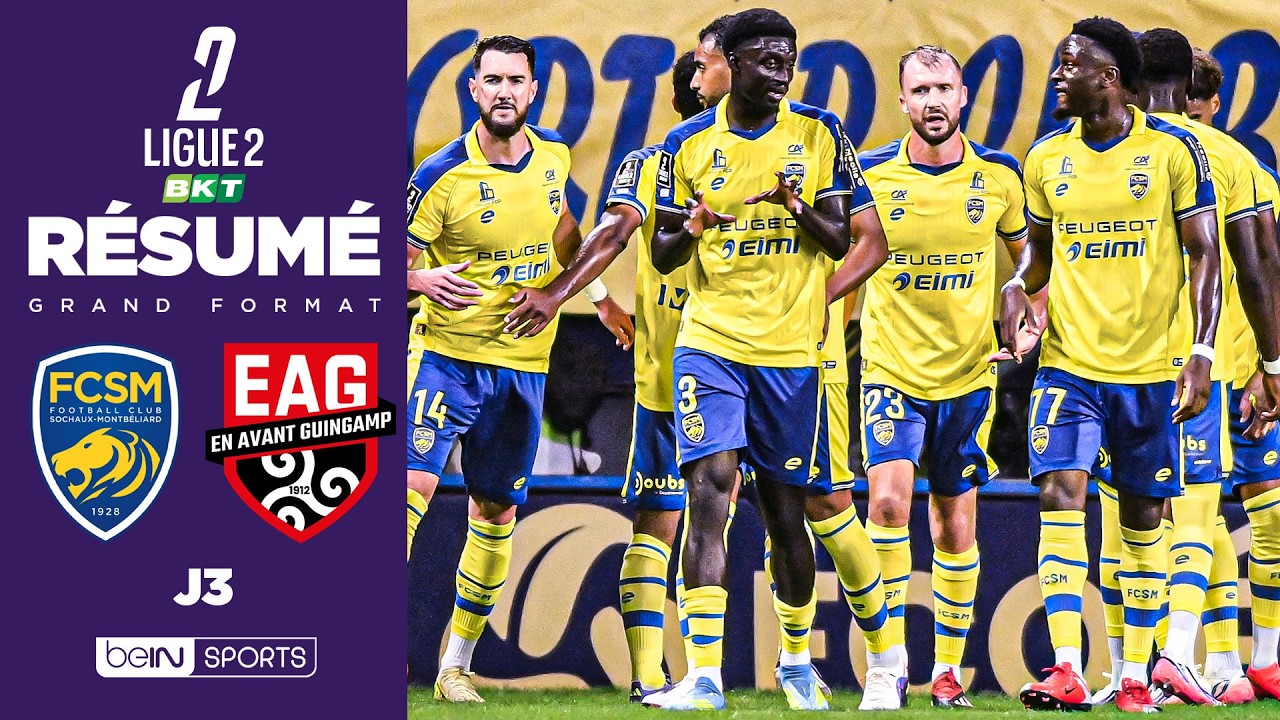 Résumé : SOCHAUX TROP FORT pour GUINGAMP !