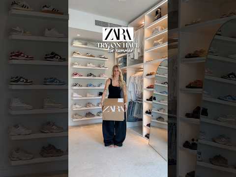 Zara Try On Haul 📦✨☁️🤍 which item is your favorite???