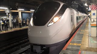 E657系K18編成が発車するシーン