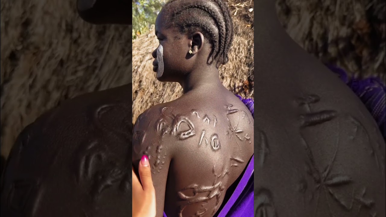 Mursi tribe Omo Valley Ethiopia 