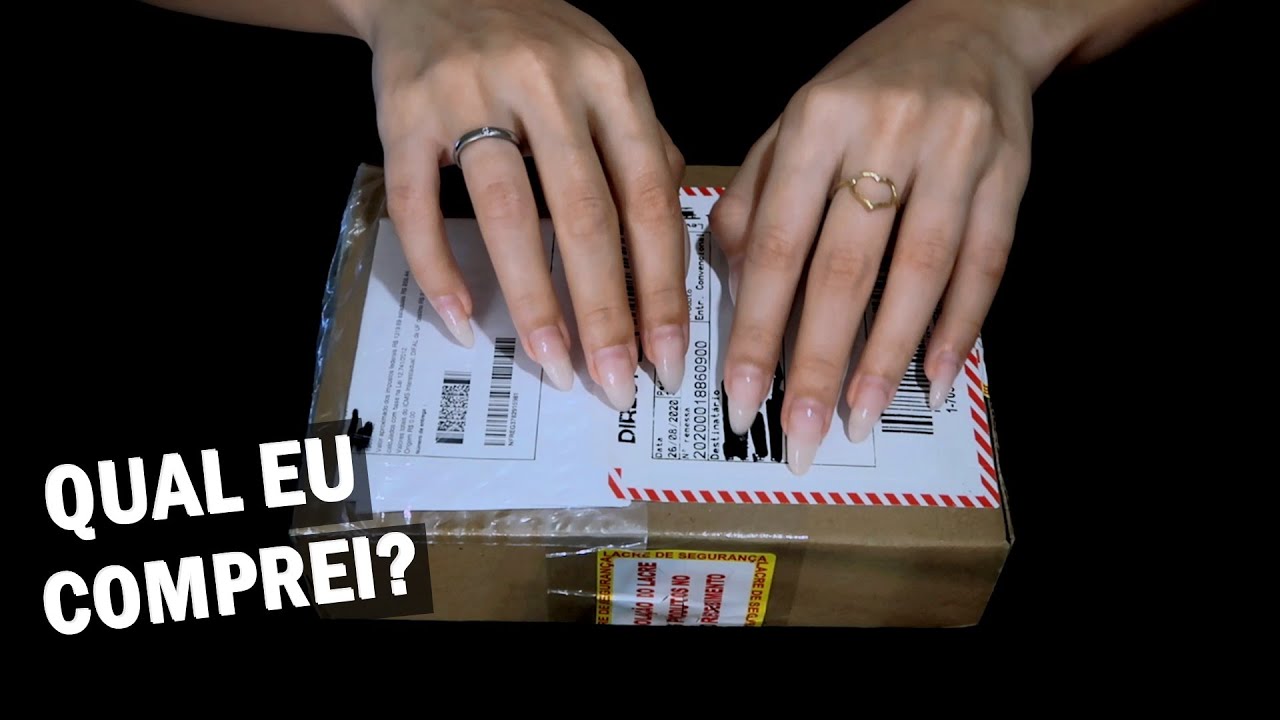 ASMR UNBOXING DO MEU CELULAR NOVO 📲