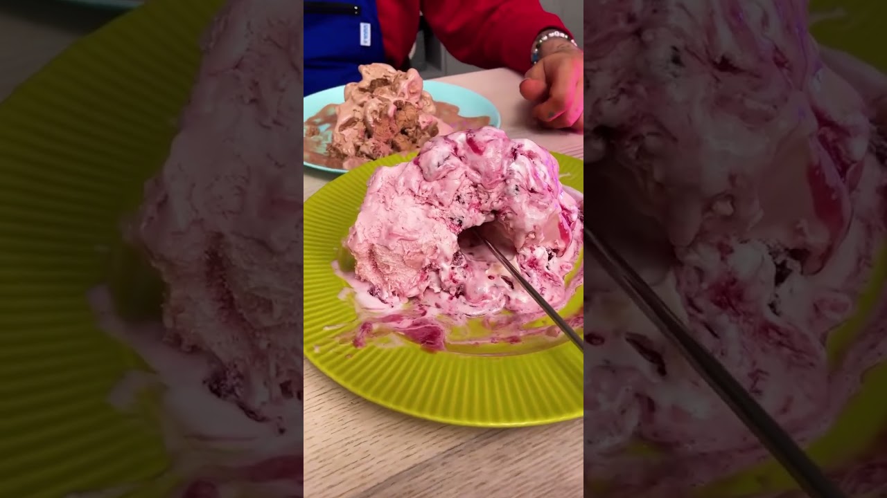 Stealing Ice Cream Like a Genius! 😂🍨 #food #icecream