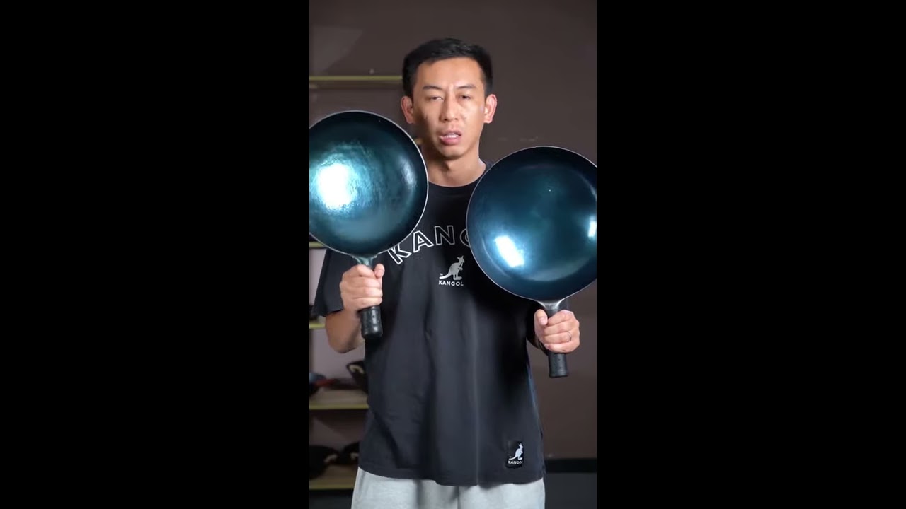 How to tell fake and real handhammered iron woks