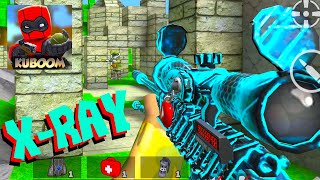 Kuboom 3D - Gameplay  Walkthrough Part 69 - L96A1 Skull X-RAY Infinity Collection (Android Games) screenshot 5