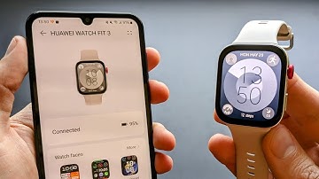 Setup & Pair Huawei Watch Fit 3 with ANDROID Phone