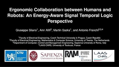 Ergonomic Collaboration between Humans and Robots: An Energy-Aware Signal Temporal Logic Perspective