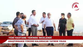 Yeni̇ Hastane Yeri̇nde İncelendi̇