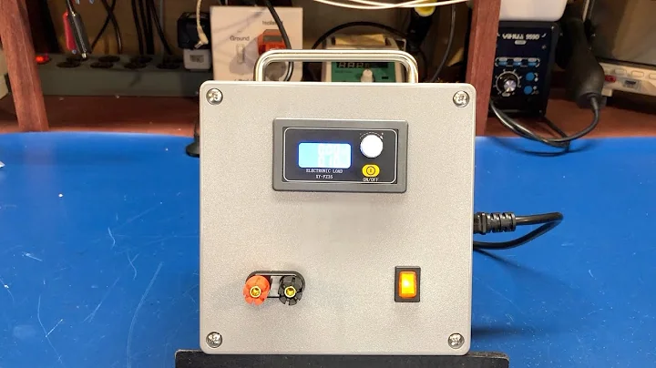 Quick look at the XY-FZ35 electronic load