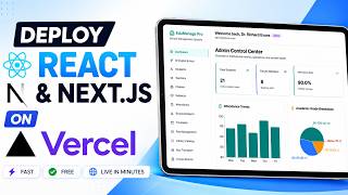 How to Deploy React & Next.js App on Vercel for FREE | Step-by-Step Tutorial