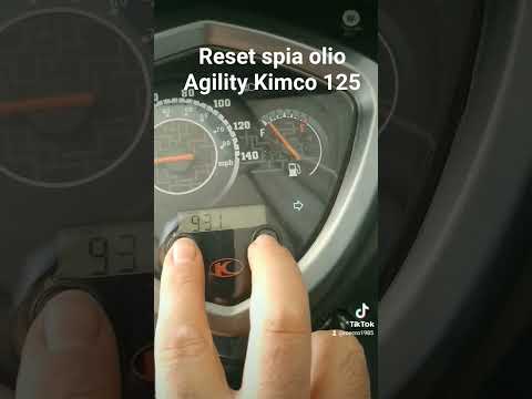 Reset spia olio