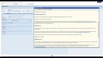 User types in SAP